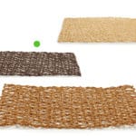 SALVAMANTEL RECT. 45X30 CHOCOLAT