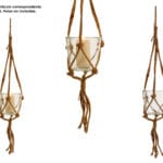 PORTAVELA CRISTAL COLG. M. PEQ.