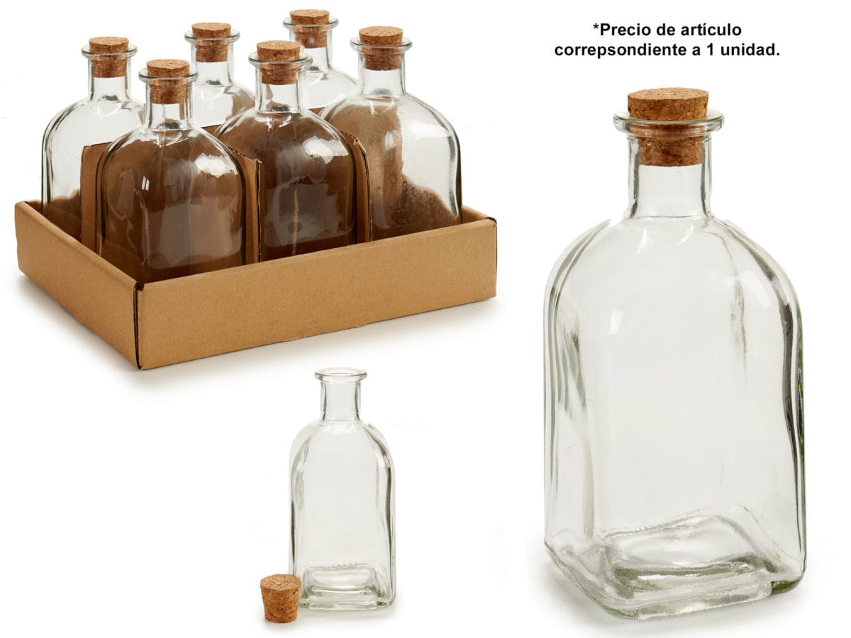 FRASCA CUAD. 25 CL TAPON CORCHO - Imagen 1