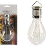 BOMBILLA SOLAR PLST. TRANSPARENT