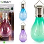 BOMBILLA SOLAR PLST. ROJO