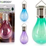 BOMBILLA SOLAR PLST. VERDE