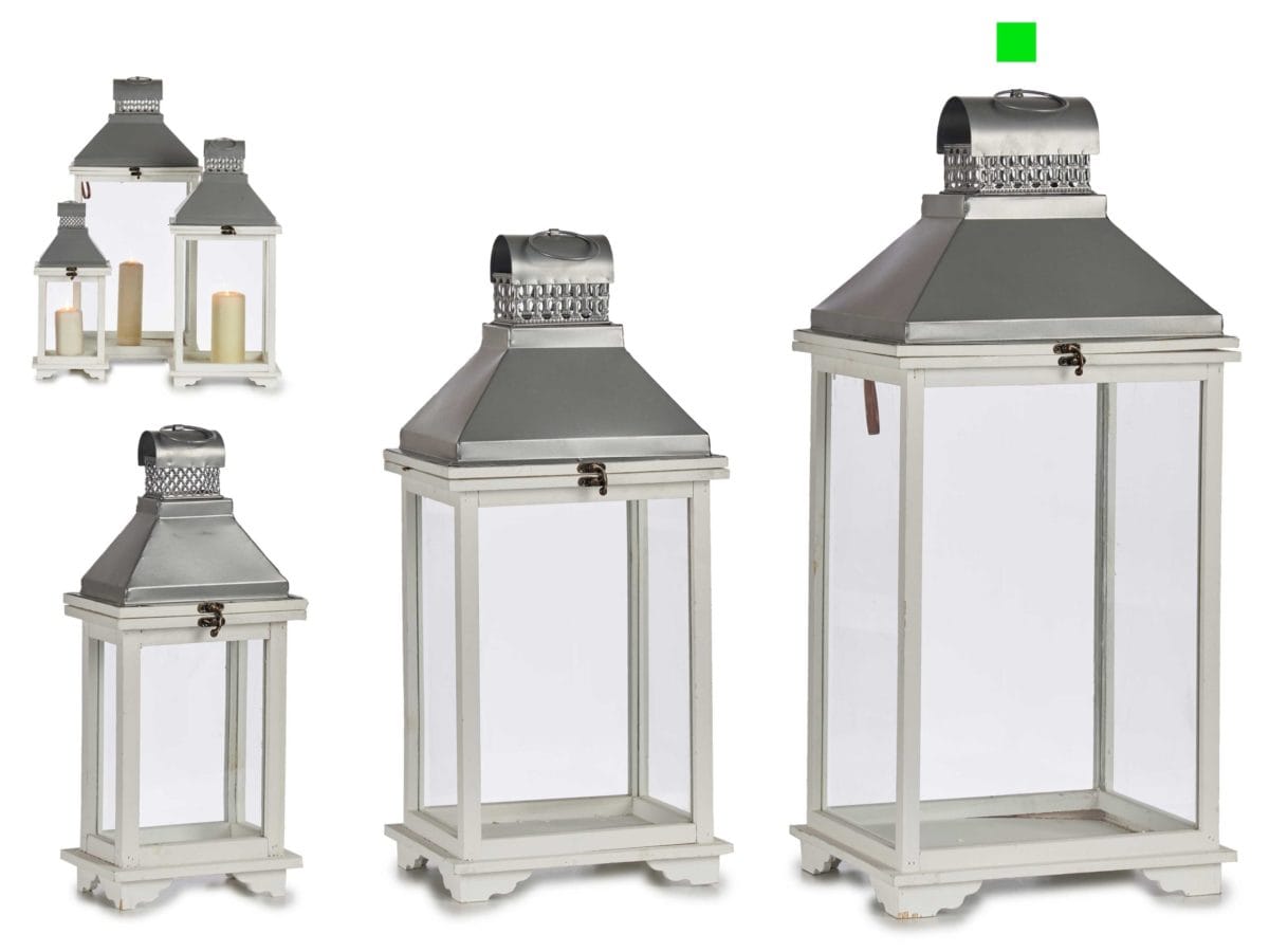 FAROL MADERA RECT. GRANDE - Imagen 1