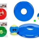 DISCO CON PELOTA AZUL