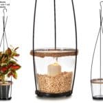 PORTAVELAS CONICO SOPORTE METAL