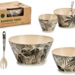 JGO FIBRA BAMBU 7 PIEZAS EXOTICO