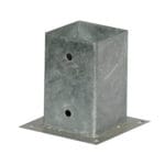 Anclaje Galvanizado para Poste Cuadrado
