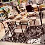 JGO MESA PLEG. 4 SILLAS CEM3D