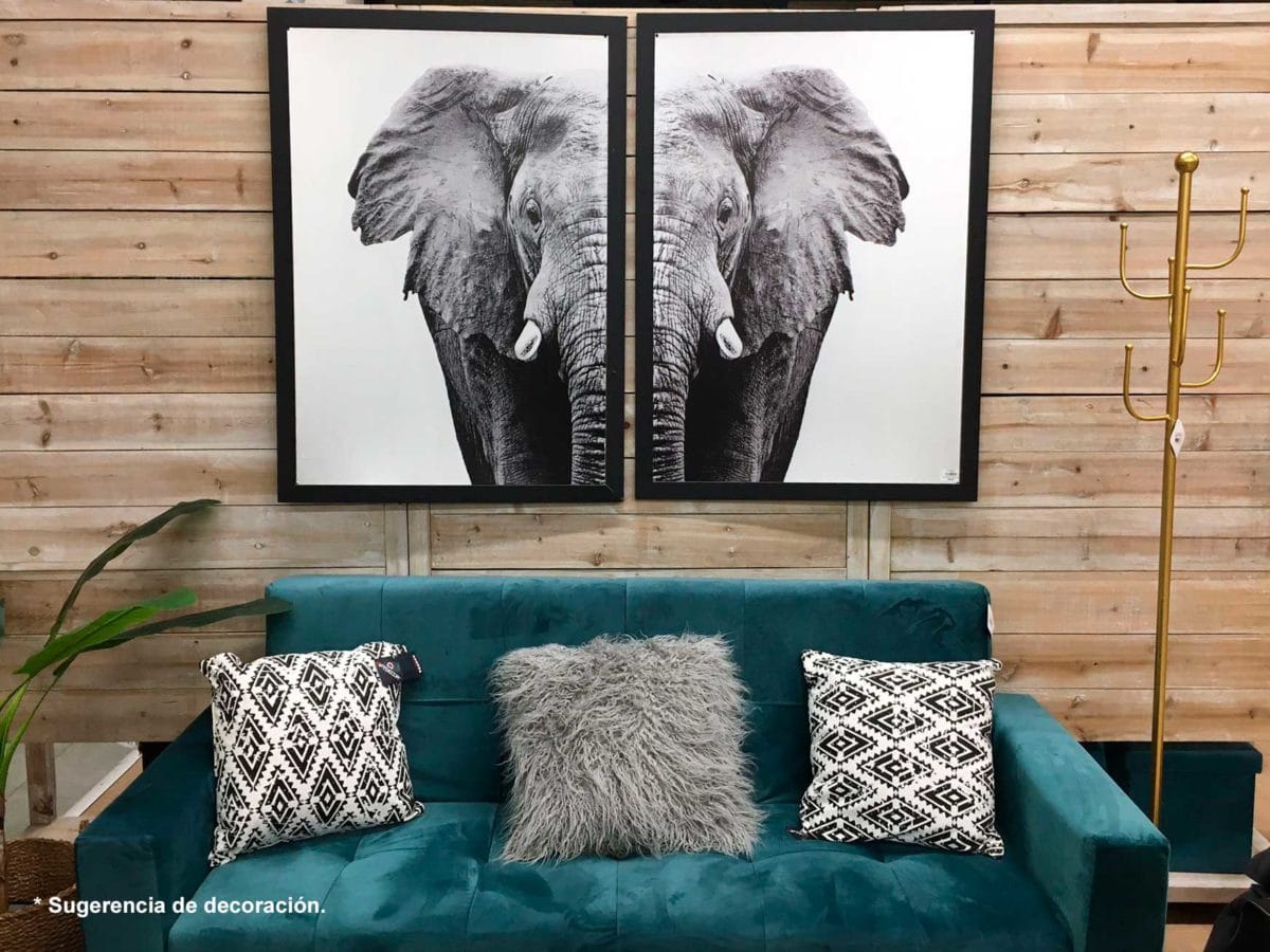 CUADRO ELEFANTE 2 P. 77x1,5x107 - Imagen 3