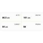 CASETA MAD. 101X84X86,5 - Imagen 2