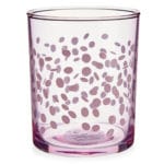VASO PINTAS ROSA 380 ML