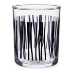 VASO RAYAS NEGRAS 380 ML