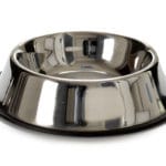 COMEDERO ACERO 30 CM BASE GOMA