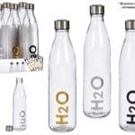 BOTELLA H2O TRANSP. 1 L NEGRA