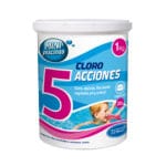 CLORO PASTILLAS 5 ACCIONES 1 KG.