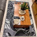 ALFOMBRA PLAST 120X180 HOJAS - Imagen 2