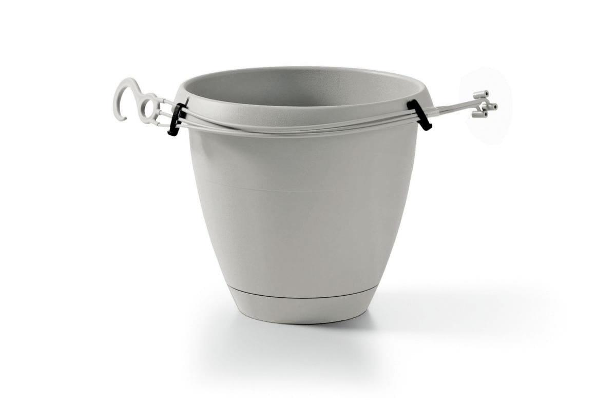 VASO GRIGIO PENSILE 20 CM - Imagen 1