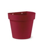 VASO MURO 25 ROSSO CLEO