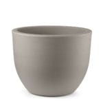 VASO EGGY 35 CM TAUPE