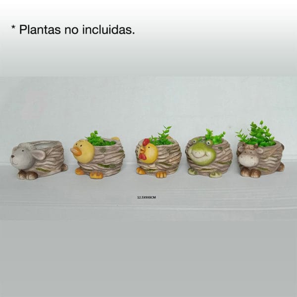 POLLITO MACETA 12,5X9,8X6 CM