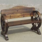 BANCO MAD. RUEDAS 110X55X85