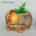GALLINA MACETA 12,5X9,8X6 CM - Imagen 2