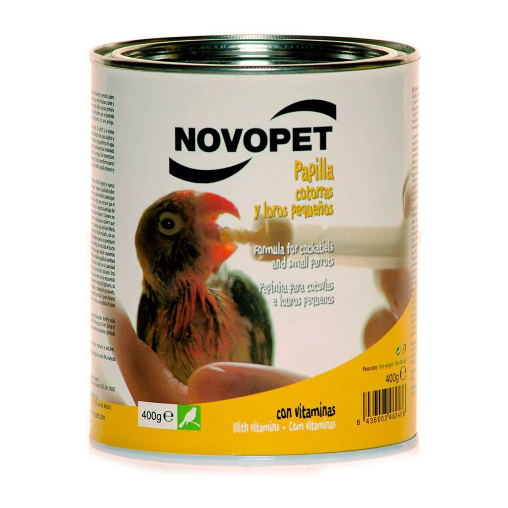 novopet papilla cotorras 400