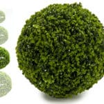 BOLA SETO VERDE HOJAS 28 CM