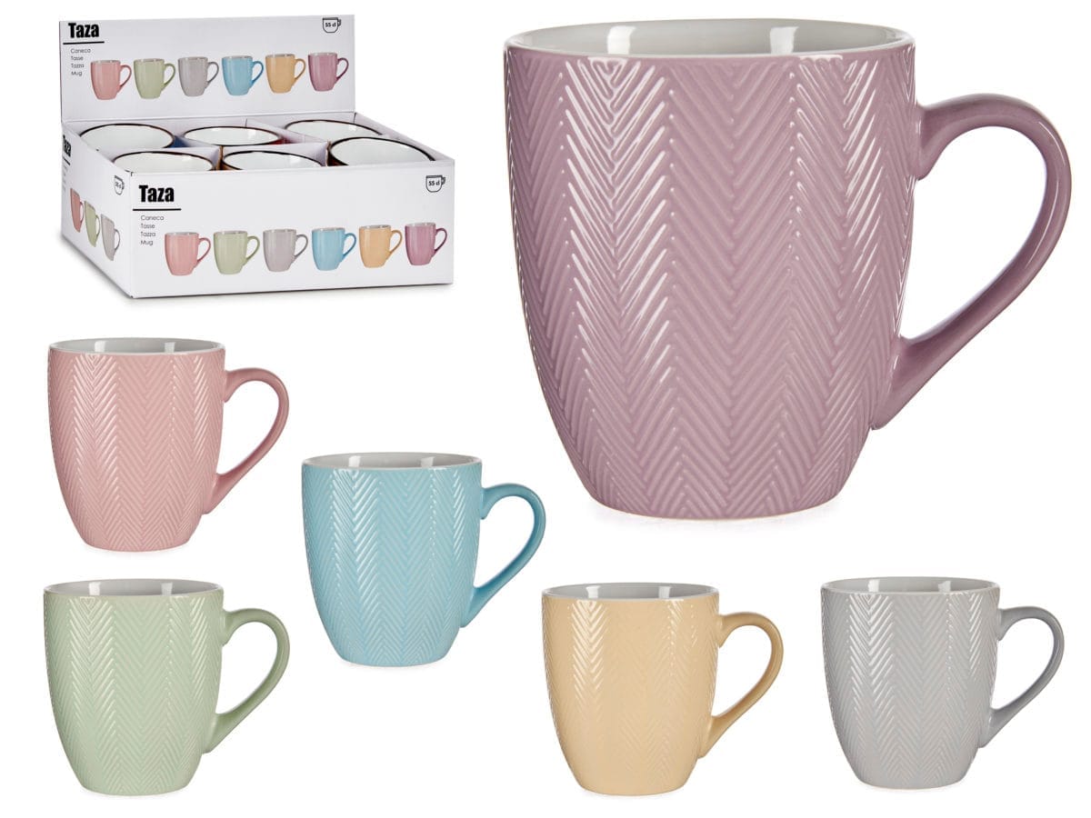 TAZA AMERICANA 550 ML. AMARILLO - Imagen 2