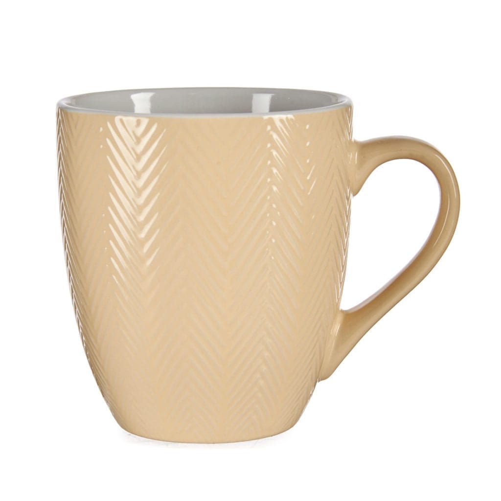 taza americana amarillo
