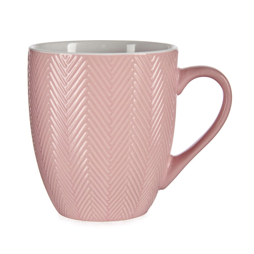 taza americana rosa