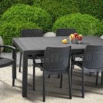 SET MESA MELODY + 6 SILLAS BALI