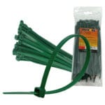 BRIDA 2,5X100 MM VERDE 100 U.