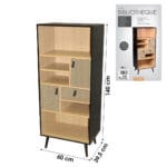 CHELSEA BIBLIOTECA 60X39,5X1,40