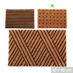 FELPUDO ESTRELLAS 60X40