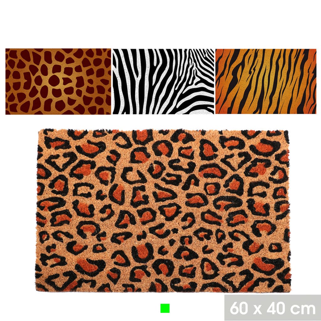 FELPUDO PUNTOS NEGROS 60X40