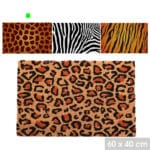 FELPUDO LEOPARDO 60X40