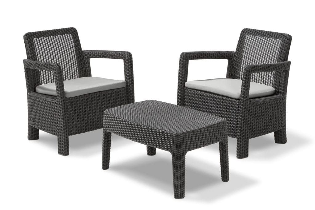 HR Tarifa Balcony set Graphite CoolGrey