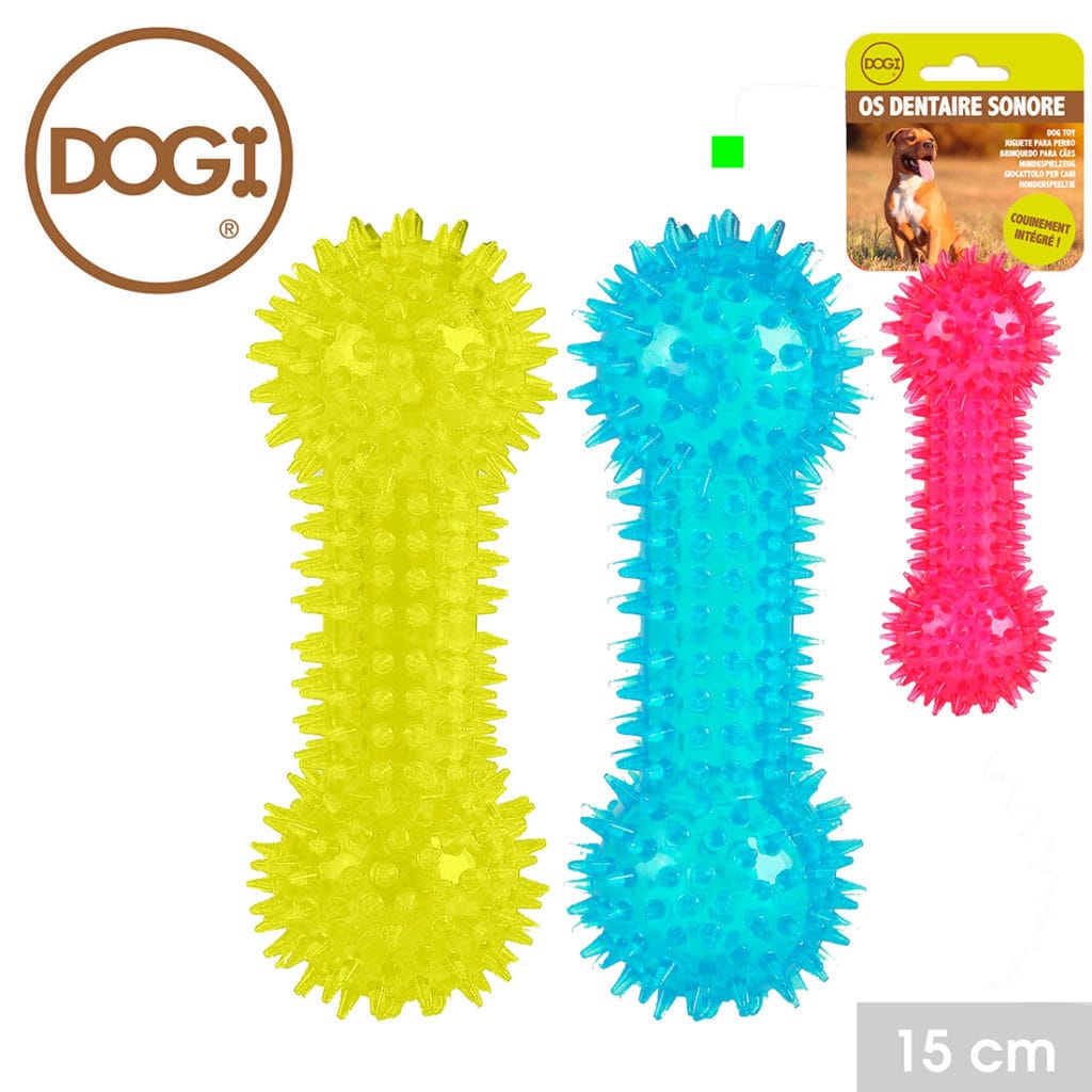 JUGUETE HUESO PUNTILLA AZUL