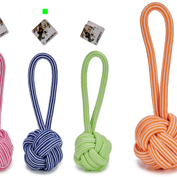 MORDEDOR CUERDA BOLA AZUL