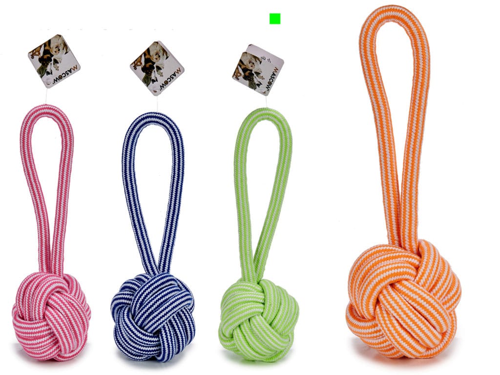 MORDEDOR CUERDA BOLA VERDE