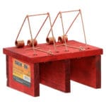 RATONERA MADERA 2 ENTRADAS