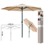 SOMBRILLA D 3 MT. ARENA