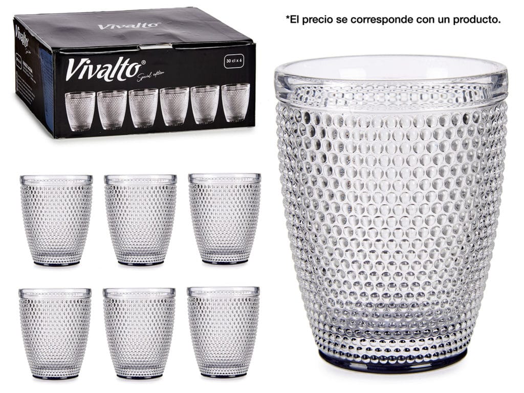 VASO PUNTOS 30 CL. ANTRACITA