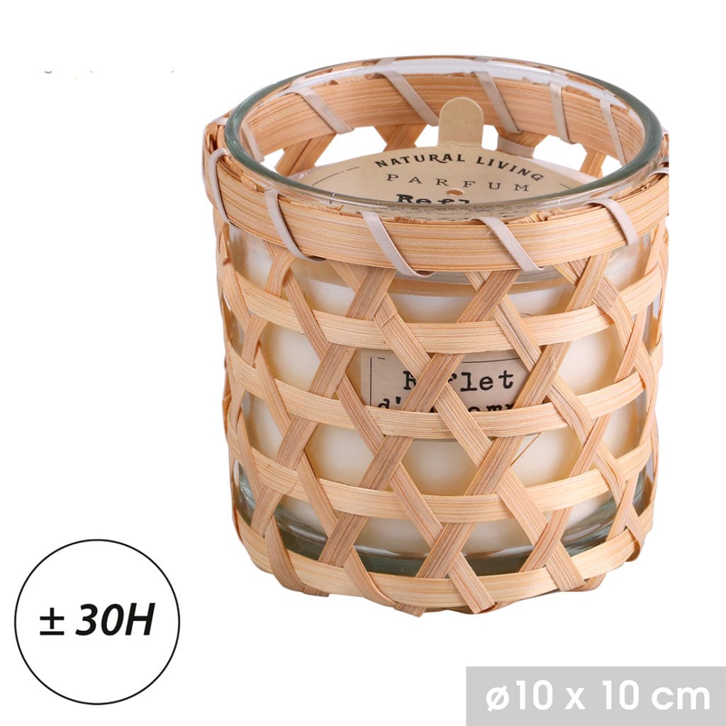 VELA 10X10 CM 30 HORAS 270 GRS