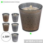 VELA GEOMET DORADO 10,8X11 30 H.