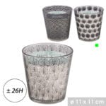 VELA PALMAS 11X11 CM 26 HORAS