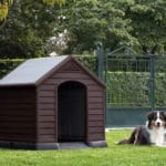 DOG HOUSE MARRON 99 x 99 x 95 cm