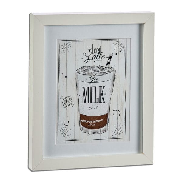 CUADRO ESPRESSO MARCO BL. 28x23X3