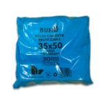 BOLSA 35X50 AZ. 100 U. 70 % REC.